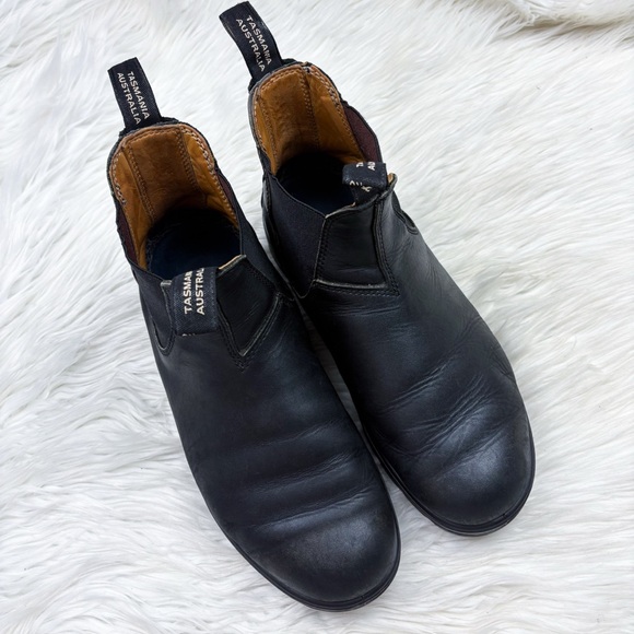 Blundstone 558 Mens Classics Black Premium Leather Chelsea Boots AU 9 US 10 main image 4